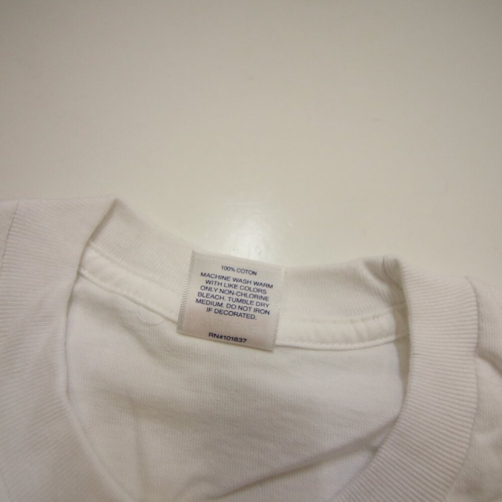 Supreme Cloud Tee T-Shirt Large White SS19 2019 Open Bag for Measurements - Picture 6 of 8